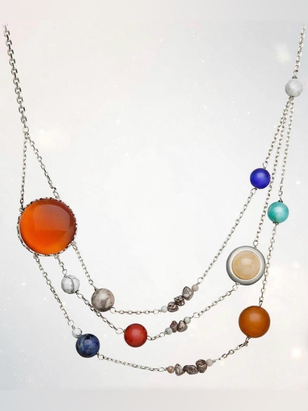 ThinkGeek Solar System Necklace